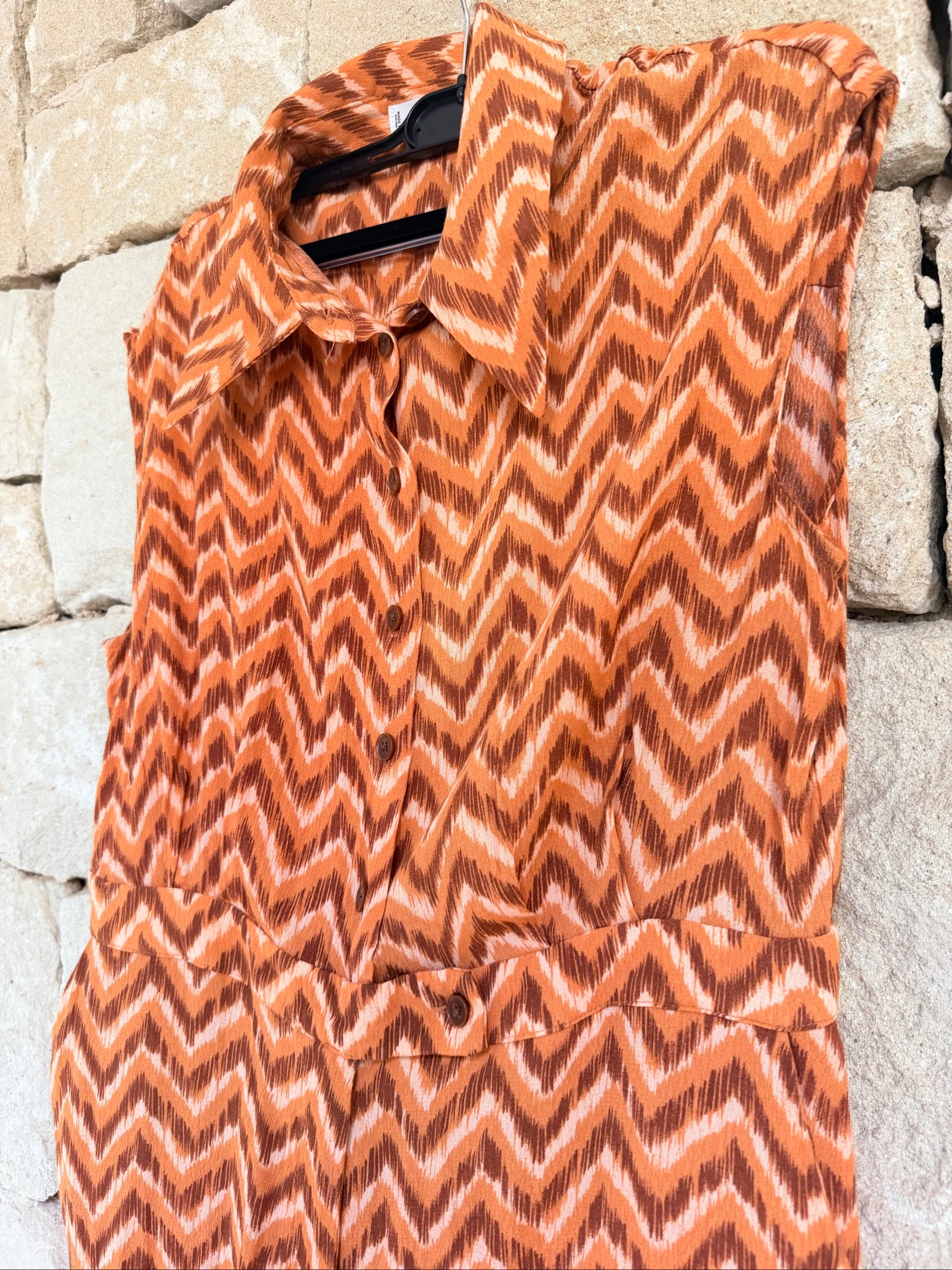 Mono estampado geométrico mujer XL de Mango – photo 4